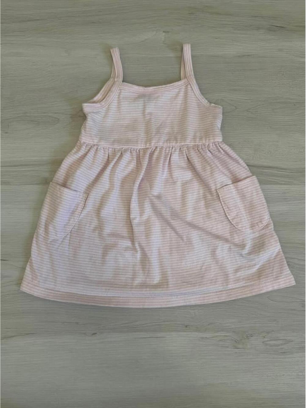 18-24m • Old Navy • Baby Toddler Girl Pink Stripe Dress